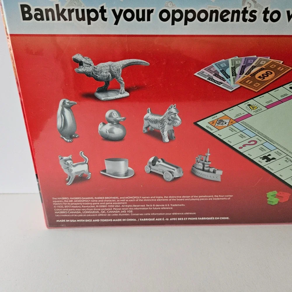 Monopoly Classic Board Game Hasbro - NEW Sealed